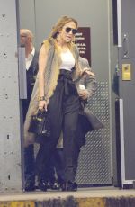 JENNIFER LOPEZ Leaves Z100 Studios in New York 04/09/2019