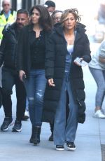 JENNIFER LOPEZ on the Set of Hustlers in New York 04/04/2019