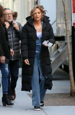 JENNIFER LOPEZ on the Set of Hustlers in New York 04/04/2019