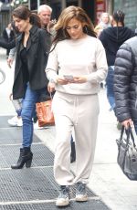 JENNIFER LOPEZ on the Set of Hustlers in New York 04/18/2019