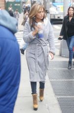 JENNIFER LOPEZ on the Set of Hustlers in New York 04/18/2019
