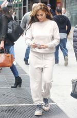 JENNIFER LOPEZ on the Set of Hustlers in New York 04/18/2019
