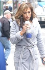 JENNIFER LOPEZ on the Set of Hustlers in New York 04/18/2019