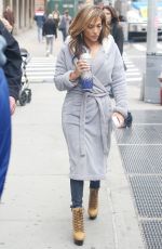 JENNIFER LOPEZ on the Set of Hustlers in New York 04/18/2019