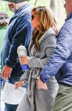 JENNIFER LOPEZ on the Set of Hustlers in New York 04/22/2019