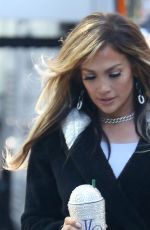 JENNIFER LOPEZ on the Set of Hustlers in New York 04/24/2019