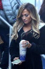 JENNIFER LOPEZ on the Set of Hustlers in New York 04/24/2019