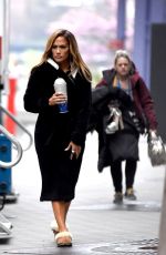 JENNIFER LOPEZ on the Set of Hustlers in New York 04/25/2019