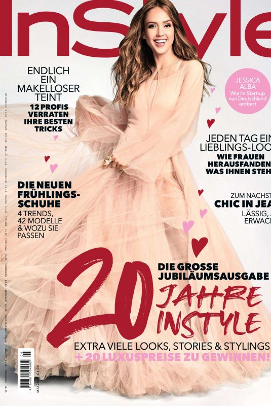 JESSICA ALBA in Instyle Magazine, Germany May 2019