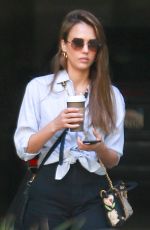 JESSICA ALBA Out and About in Santa Monica 04/23/2019