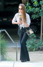 JESSICA ALBA Out and About in Santa Monica 04/23/2019
