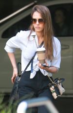 JESSICA ALBA Out and About in Santa Monica 04/23/2019