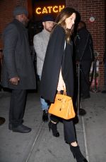 JESSICA BIEL and Justin Timberlake at Catch LA in New York 04/10/2019