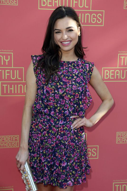 JESSICA MERAZ at Tiny Beautiful Things Opening Night in Los Angeles 04/14/2019