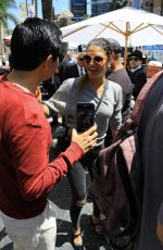 JESSICA SZOHR at Seth Macfarlane’s Walk of Fame Event in Hollywood 04/23/2019