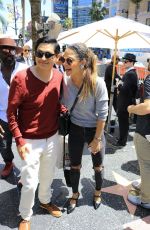 JESSICA SZOHR at Seth Macfarlane’s Walk of Fame Event in Hollywood 04/23/2019