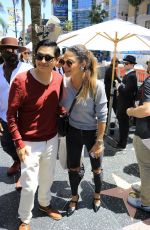 JESSICA SZOHR at Seth Macfarlane’s Walk of Fame Event in Hollywood 04/23/2019