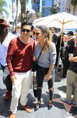 JESSICA SZOHR at Seth Macfarlane’s Walk of Fame Event in Hollywood 04/23/2019