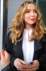 JODIE COMER Leaves Build Studio in New York 04/05/2019