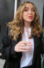 JODIE COMER Leaves Build Studio in New York 04/05/2019