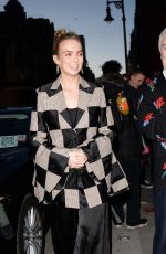 JODIE COMER Leaves Casa Loewe Store in London 04/25/2019