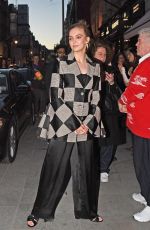 JODIE COMER Leaves Casa Loewe Store in London 04/25/2019