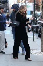 JODIE COMER Leaves Crosby Street Hotel in New York 04/10/2019