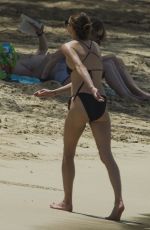 JODIE KIDD in Bikini at a Beach in Barbados 04/06/2019