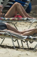 JODIE KIDD in Bikini at a Beach in Barbados 04/06/2019