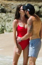 JODIE KIDD in Swimsuit at a Beach in Barbados 04/20/2019