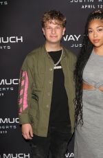 JORDYN WOODS and Justin Roberts at Way Too Much in West Hollywood 04/08/2019