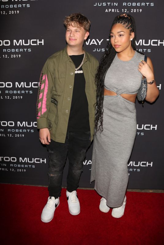 JORDYN WOODS and Justin Roberts at Way Too Much in West Hollywood 04/08/2019