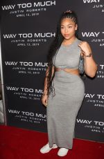 JORDYN WOODS and Justin Roberts at Way Too Much in West Hollywood 04/08/2019