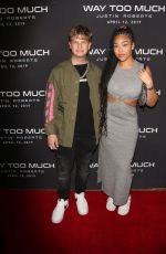 JORDYN WOODS and Justin Roberts at Way Too Much in West Hollywood 04/08/2019