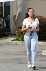 JORDYN WOODS at Erewhon Market in Calabasas 04/09/2019