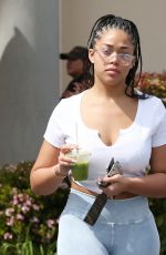 JORDYN WOODS at Erewhon Market in Calabasas 04/09/2019