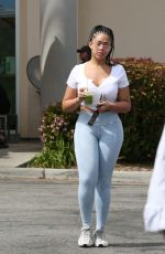 JORDYN WOODS at Erewhon Market in Calabasas 04/09/2019