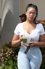 JORDYN WOODS at Erewhon Market in Calabasas 04/09/2019