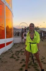 JOSEPHINE SKRIVER at Coachella Festival - Instagram Pictures and Video 04/21/2019