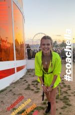 JOSEPHINE SKRIVER at Coachella Festival - Instagram Pictures and Video 04/21/2019