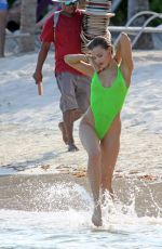 JOY CORRIGAN on the Set of a Photoshoot in Tulum 03/31/2019