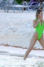 JOY CORRIGAN on the Set of a Photoshoot in Tulum 03/31/2019