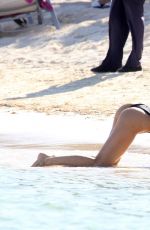 JOY CORRIGAN on the Set of a Photoshoot in Tulum 03/31/2019