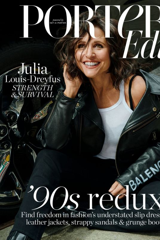 JULIA LOUS-DREYFUS for Porter Edit Magazine, April 2019