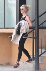 JULIANNE HOUGH at a Gym in Los Angeles 04/15/2019