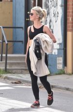 JULIANNE HOUGH at a Gym in Los Angeles 04/15/2019