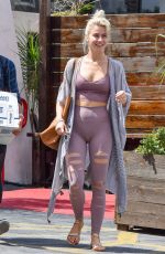 JULIANNE HOUGH Leaves Dance Studio in Los Angeles 04/19/2019