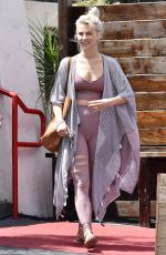 JULIANNE HOUGH Leaves Dance Studio in Los Angeles 04/19/2019