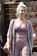 JULIANNE HOUGH Leaves Dance Studio in Los Angeles 04/19/2019