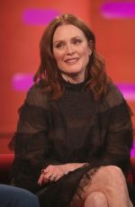 JULIANNE MOORE at Graham Norton Show in London 04/11/2019